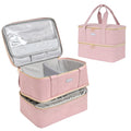 Nail Polish Organizer Bag for 40+ Bottles(15ml),Nail Polish Travel Case Bag