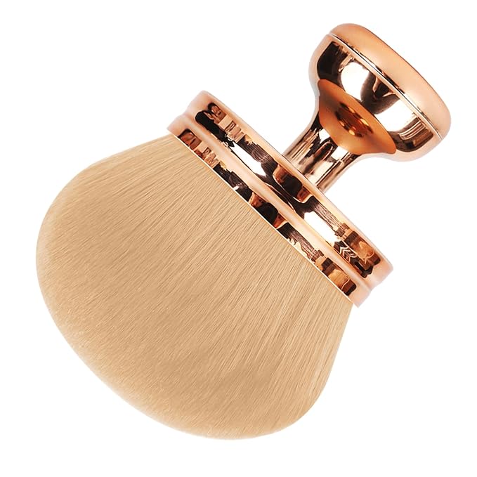 Extra Large Body Makeup Self Tanner Brush 3.0in Round Vegan Kabuki Brush