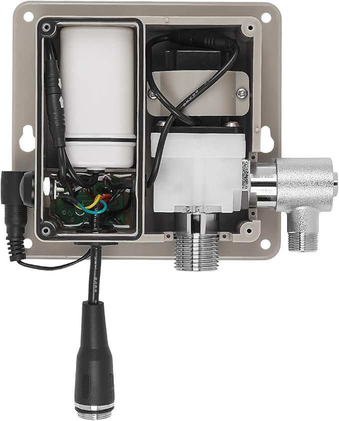 Sloan SF-2300 Sensor Activated Touch-Free Faucet, Commercial Grade with Mounting Hardware - 0.5 GPM Hardwired-Powered Deck-Mounted Mid Body, Polished Chrome Finish, 3362116