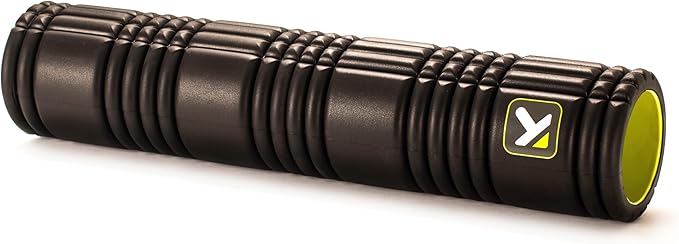 TriggerPoint Grid 2.0 Foam Roller for Deep Tissue Massage and Muscle Recovery, 26 Inch Multi-Density EVA with Hollow Core, Supports 500 Pounds, Black