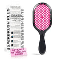 Detangling Brush,1 Pack Detangler Brush, Gentle & Effective Detangling on Wet or Dry Fragile Hair Types,Ultra-light, Detangling Brsuh ventilated and antistatic hairbrush (Wine Red)