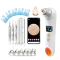 Blackhead Remover Vacuum Heat Visible, Pore Vacuum with Heating & HD Camera, Black Head Extractions Tool for Men and Women Pore Cleaner Facial Skincare Kits Set