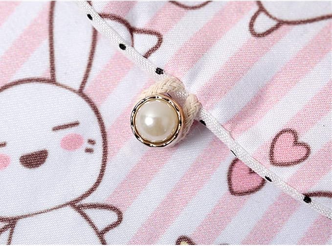 4 Pcs Cute Cotton Sanitary Napkins Bag, Menstrual Cup Pouch, Nursing Pad Holder, 5.1 x 5.1 inch Washable Organizer, Multifunction Purse for Girls Women (B)