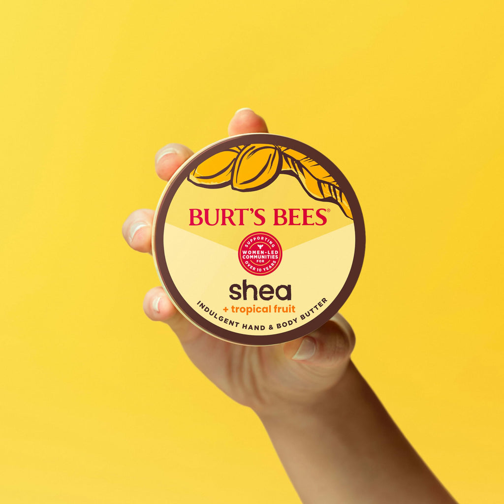 Burt's Bees Shea + Tropical Fruit Indulgent Hand and Body Butter, 11 oz.