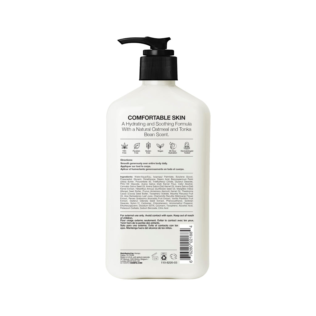 Hempz Sensitive Skin Herbal Moisturizer: Soothing Lotion, 17 Fl Oz