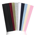 9 Pack Headbands for Women Non Slip Elastic Womens Headbands Head Bands for Women's Hair Soft Cotton Cloth Fashion Headband for Daily Workout Sports Running Yoga