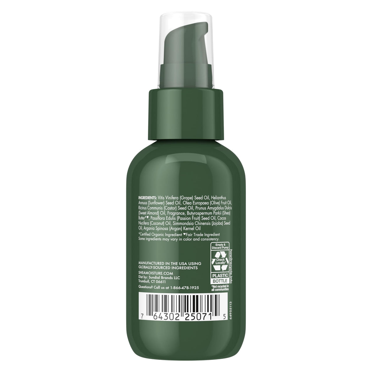 SheaMoisture Beard Conditioning Oil for a Full Beard Maracuja Oil and Shea Butter to Moisturize and Soften 3.2 oz