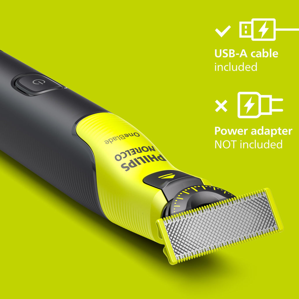 Norelco Philips OneBlade 360 Hybrid Face Trimmer & Shaver with Connectivity