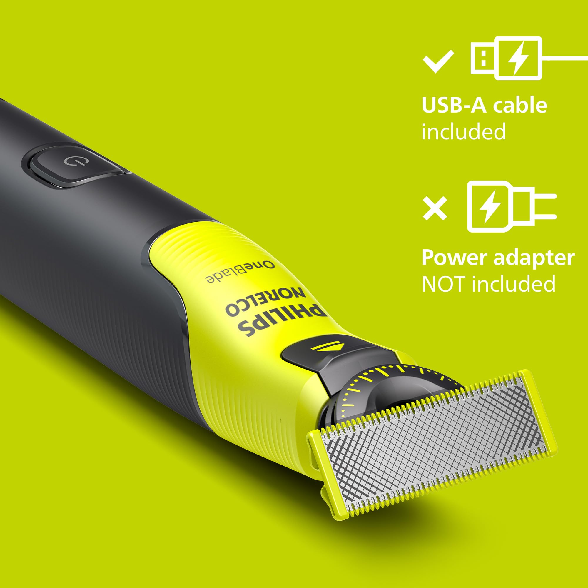 Norelco Philips OneBlade 360 Hybrid Face Trimmer & Shaver with Connectivity