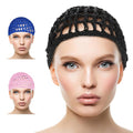 3-Pack Breathable Nylon Mesh Hair Nets for Women Soft Crochet Snood Cap for Sleeping, Salon, Shower & Food Service Silk Press, Wig, Bun & Daily Use Hair Cover