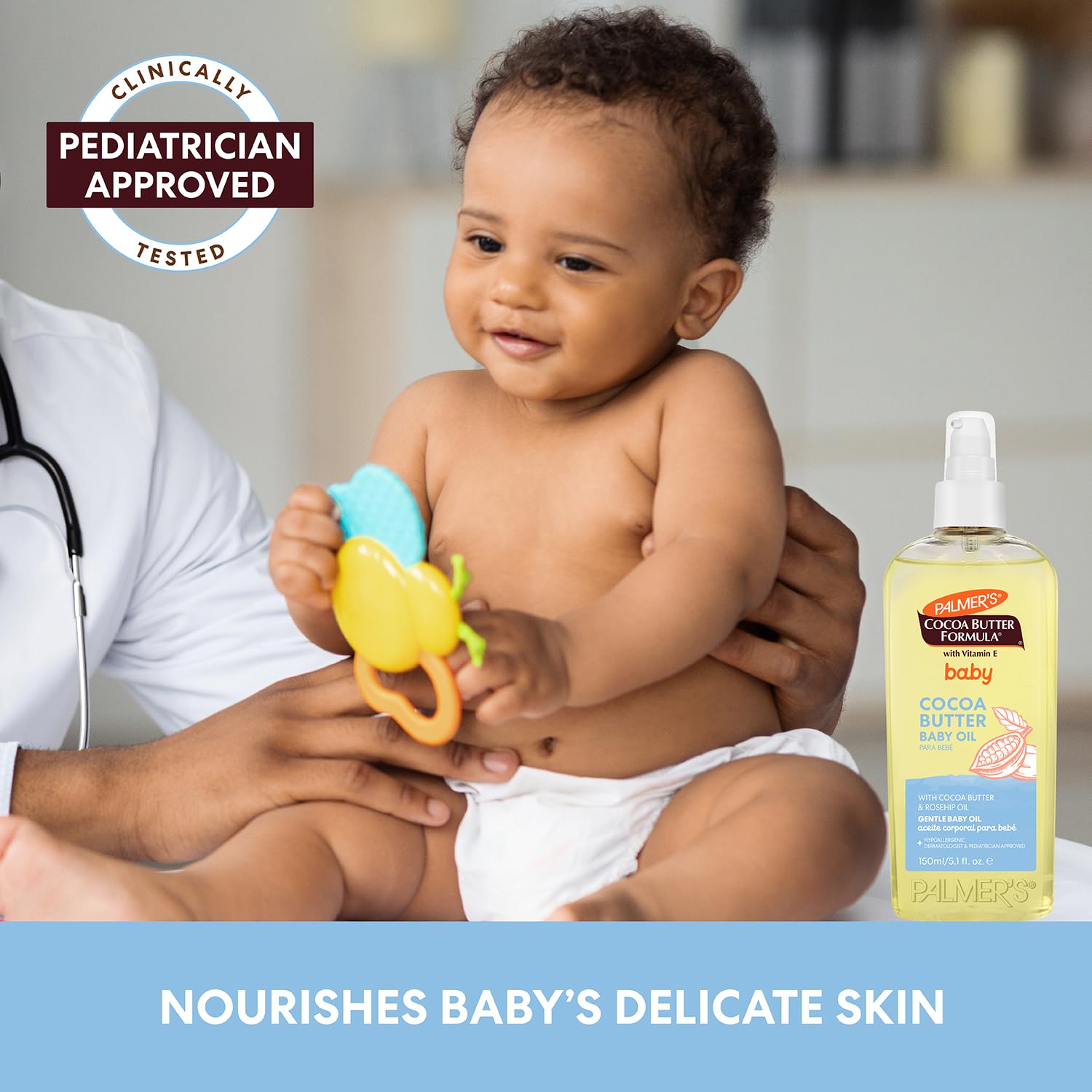 Palmer's Cocoa Butter Formula Nourishing Baby Oil with Vitamin E (5.1 Oz)