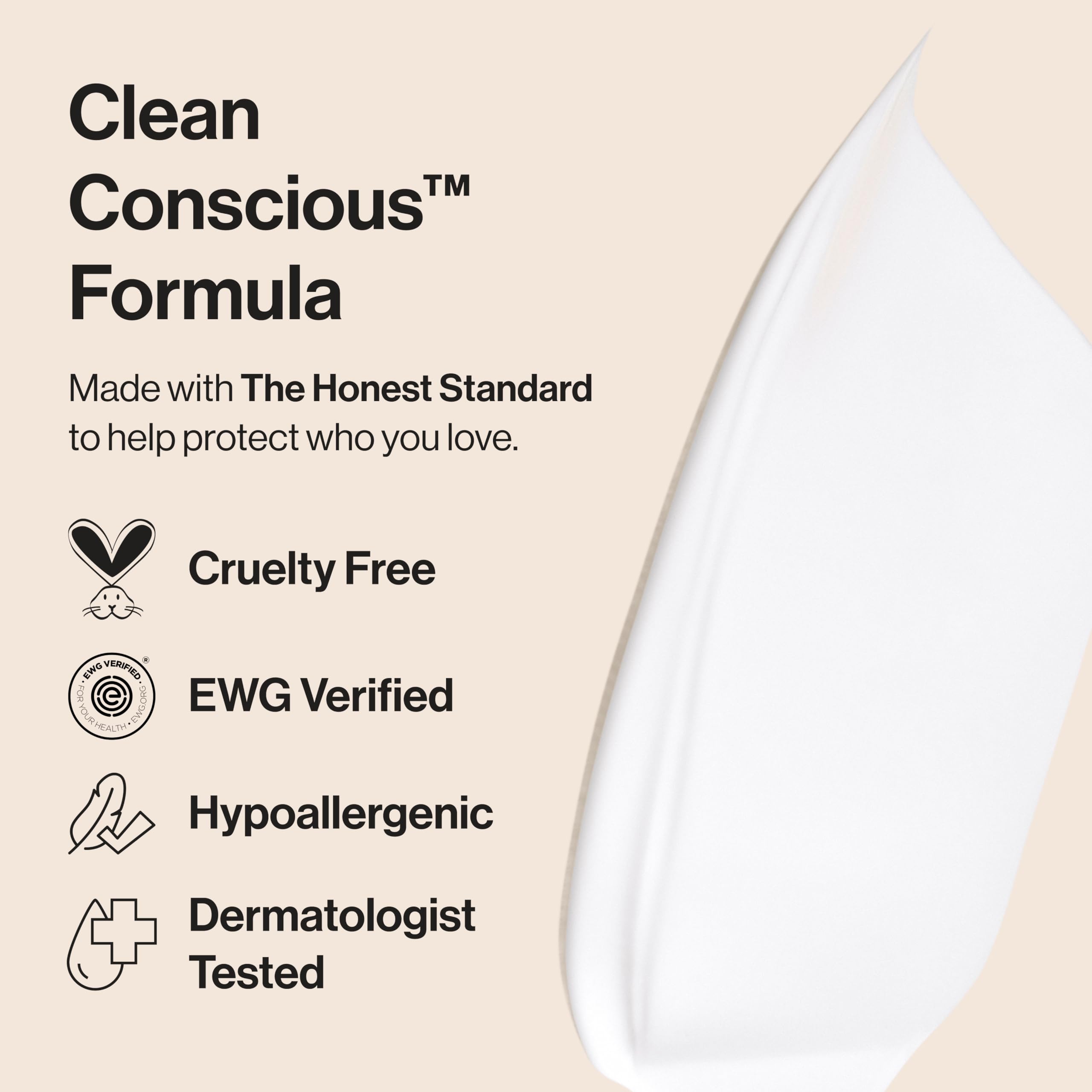 The Honest Company Face and Body Lotion, Fragrance-Free, 8.5 fl oz