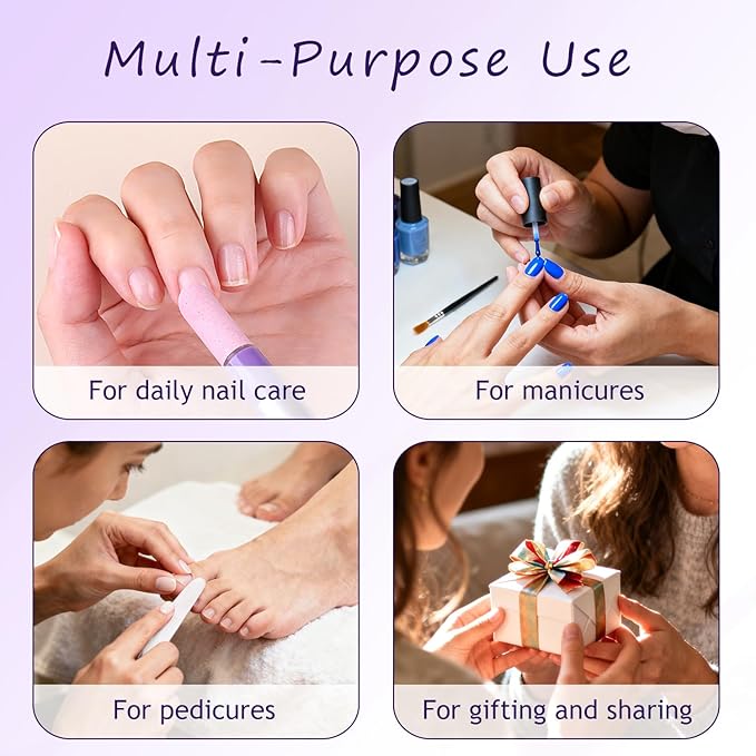 Furtherpretty 5PCS Cuticle Oil Pusher Pen Set, 2-in-1 Ceramic Cuticle Pushers with Oil for Nail Repair, Hangnail & Dry Cuticle Removal, Nail Care Pens for Manicure & Pedicure, Professional Salon Tools