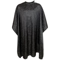 Pelocapa Barber Cape for Men, Haircut Cape with Snaps, Professional Salon Cutting Cape, Large Waterproof Hairdressing Cape Gown Apron for Hairstylist- 63”× 56”(Black Pattern)