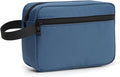XIRYOHEAUR Travel Hanging Toiletry Bag with Carry Handle - Water-Resistant Small Cosmetic Organizer for Men & Women, Makeup, Shaving Kit, Gym & Travel Essentials (Navy Blue)