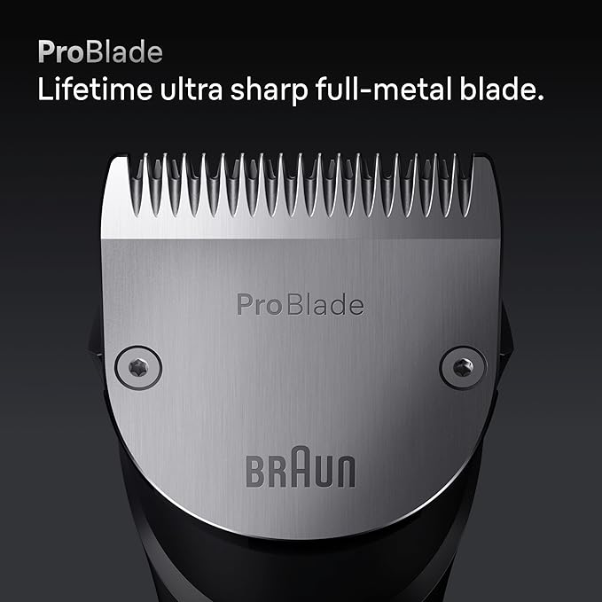 Braun Series 9 All-in-One Beard & Body Grooming Kit for Men, Cordless Trimmer, Hair Clippers & Shaver for Face, Hair & Body with Gillette Labs Razor, AIO 9530