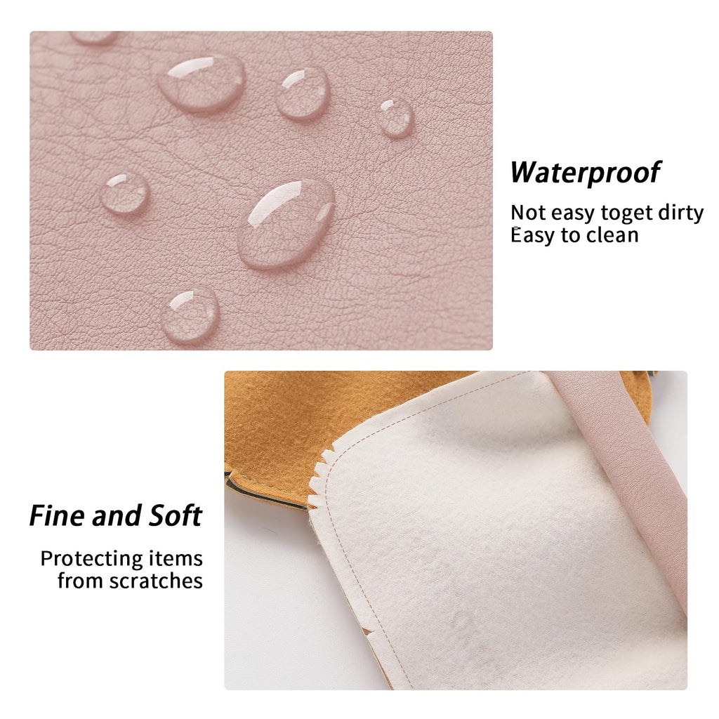 RIGHT AWAY 3 PCS Small Makeup Bag for Purse,Mini Cosmetic Organizer Make Up Bag for Women,Squeeze Coin Purse Pouch,Portable Tiny Makeup Pouches for Cosmetic Accessories,Lipstick, Jewelry, Card, Coins