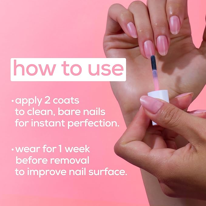 essie Nail Care, Ceramide-Infused Nail Treatment, Vegan, Good As New Concealer & Perfector, 0.46 Fl Oz