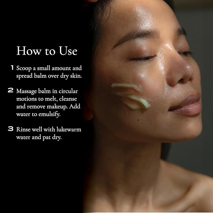 WYLYS Korean Green Cleansing Balm Makeup Remover All Natural K Beauty | Gentle Daily Face Cleansing Balm for Dry Skin | Jojoba, Babassu, Apricot, Green Tea Oil & More