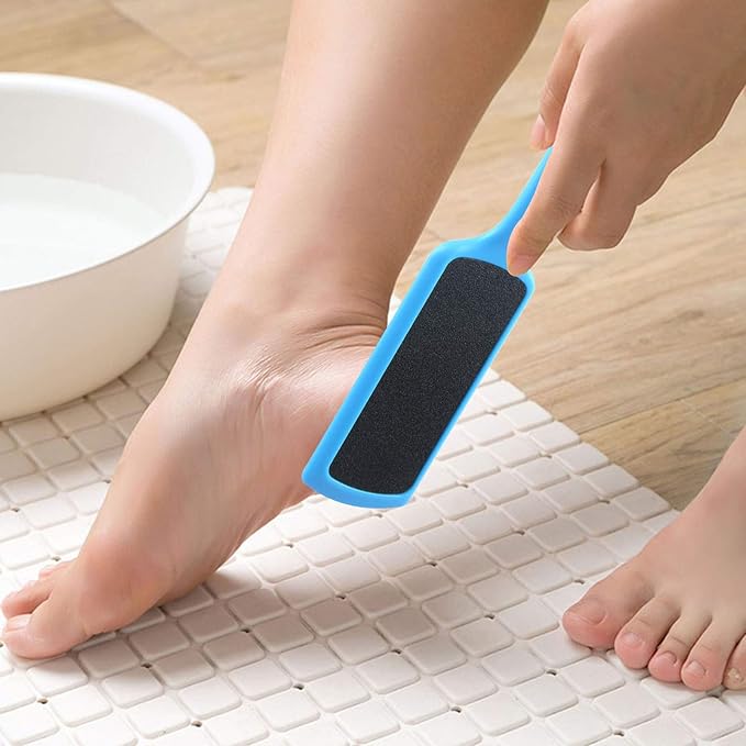 Fu Store Pedicure Foot Files Callus Remover with Double Sided Feet Rasp for Dead Skin Professional Scrubber for Feet (6 Pack)