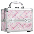 Makeup Case with Mirror Girls Kids Hair Acessory Organizer Jewelry Storage