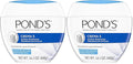 Pond's Crema S Nourishing Face Moisturizer for Women, Skin Care Facial Moisturizer Cream for Dry to Very Dry Skin, Nourishes for up to 24 hours 14.1 oz (Pack of 2)