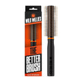 Wild Willies Round Beard Brush, The Better Brush - Round Bristle Beard Hair Brush for Men, Heat-Resistant Curling Comb for Blow Drying - Premium Grooming Tool for Styling Hair or Beard, All Hair Types