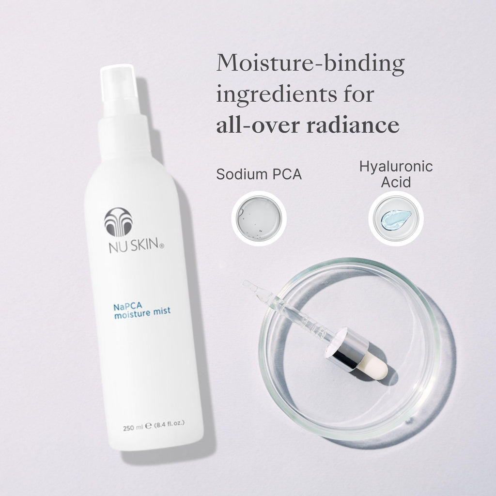 Nu Skin NaPCA Moisture Mist | Hydrating Spray | 8.4 Fl Oz | 1 Pack