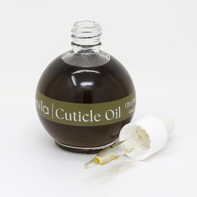 ella+mila Cuticle Oil for Nails - Olive & Avocado, Vegan, 2.3 fl oz