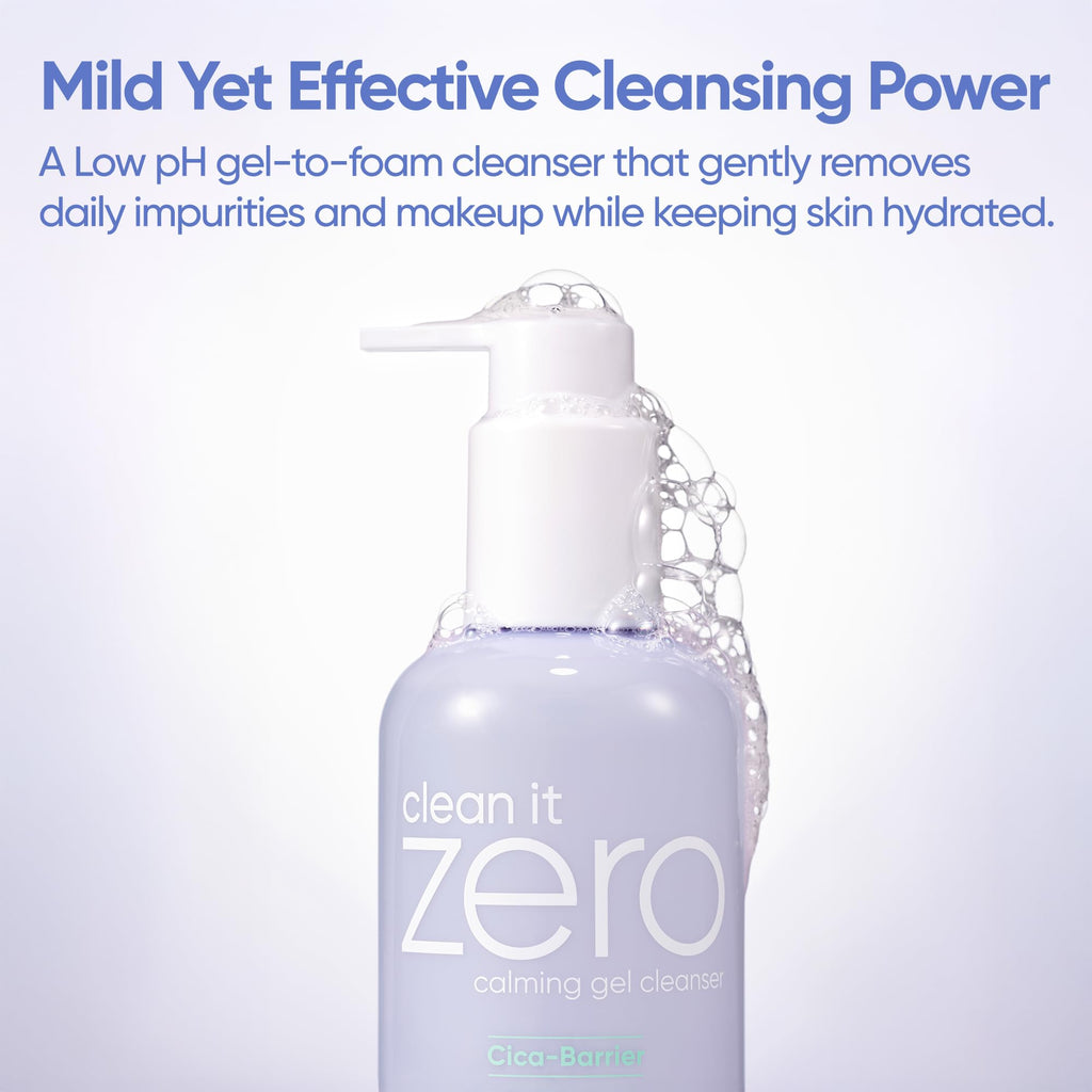 BANILA CO Clean It Zero Calming Gel Cleanser - Cica Gel (6.76 fl oz)