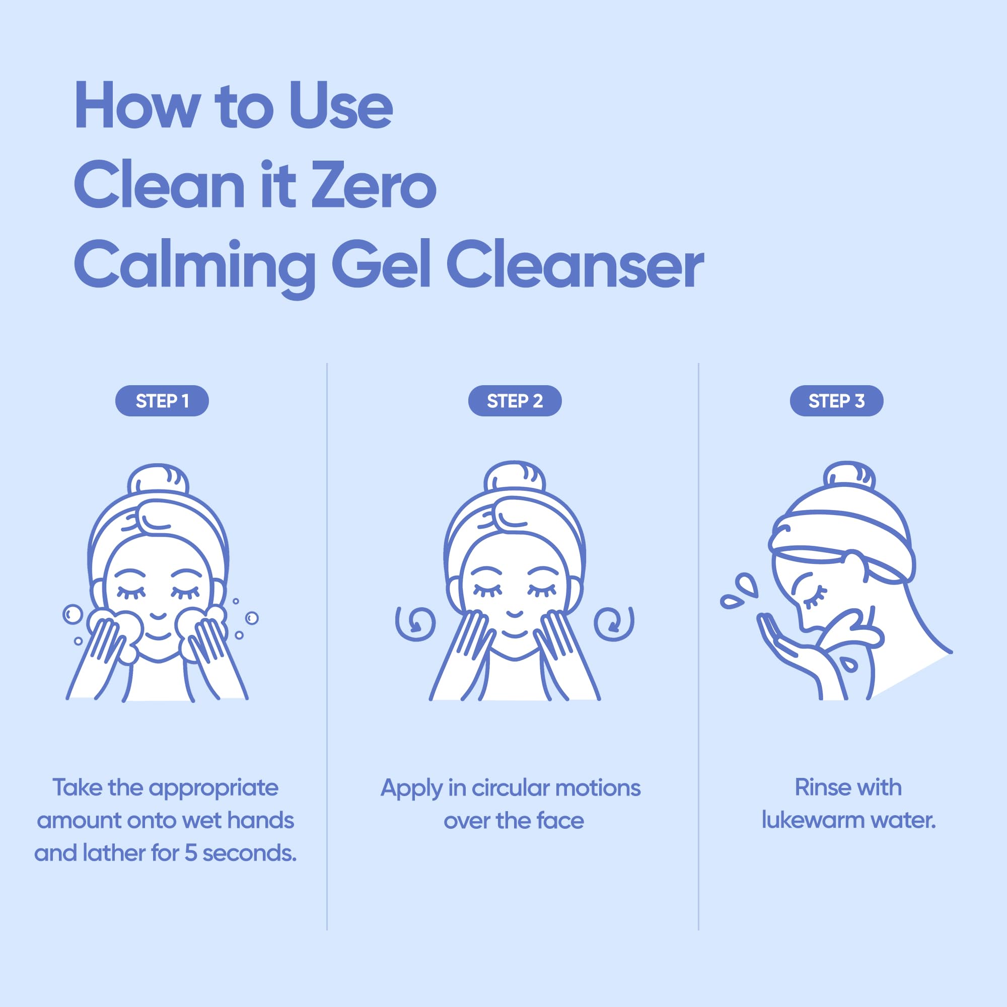 BANILA CO Clean It Zero Calming Gel Cleanser - Cica Gel (6.76 fl oz)