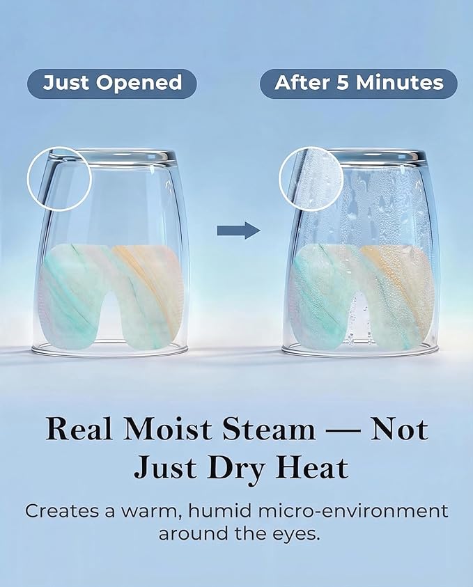 FACEMOON Self Heating Steam Eye Masks