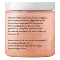 Himalayan Salt Body Scrub with Almond Oil, Exfoliating Mineral Formula, 10 oz
