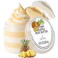 Embleaf Pineapple Whipped Body Butter, Shea Body Butter for Women Dry Skin, Natural Pineapple Lotion for Body Moisturizer-Deep Moisturizing and Softening-6.8 floz(200ml)