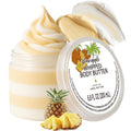 Embleaf Pineapple Whipped Body Butter, Shea Body Butter for Women Dry Skin, Natural Pineapple Lotion for Body Moisturizer-Deep Moisturizing and Softening-6.8 floz(200ml)