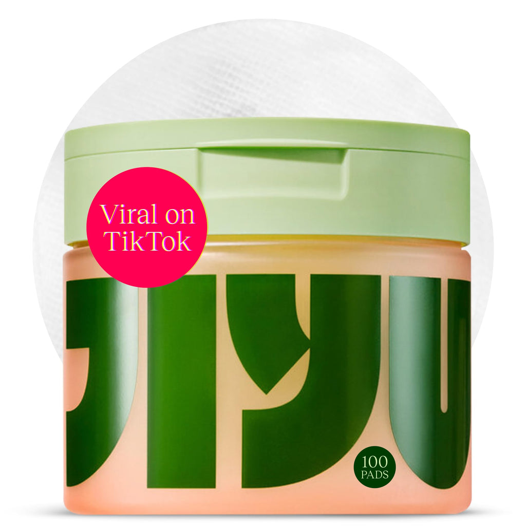JIYU Toner Pads - Korean Skincare for Dark Spots, Wrinkles & Dull Skin - Hydrating Facial Treatment with Snail Mucin, Niacinamide, Peptides & Centella - 100 Count