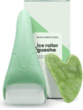 ROSELYNBOUTIQUE Gua Sha Facial Tools & Ice Roller for Face (Green)