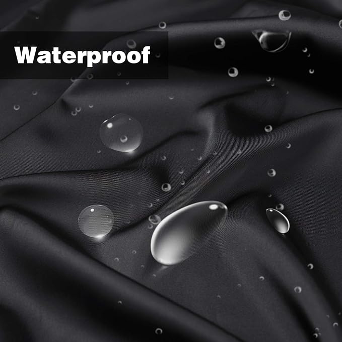 Minewill Waterproof Nylon Salon Hair Cutting Cape,Large Haircut Cape with Adjustable Elastic Neckline,Hairdressing Apron for Home Salon and Barbershop,4 pack