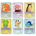 Epielle Character Face Mask Wild Kingdom 12 Pack, Fun & Effective Korean Skin Care, Spa Party Favors, Birthday Gifts for Women, Self Care Gifts
