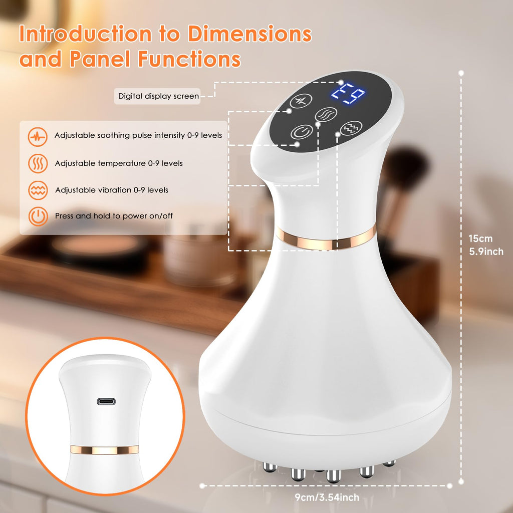 NENRENT Lymphatic Drainage Massager Tool, Body Sculpting Massage
