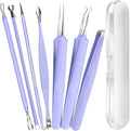 Teenitor Pimple Popper Tool Kit and Blackhead Remover Tools, Ingrown Hair Tweezers, Professional Blackhead Extractor Pimple Extractor Comedone Extractor