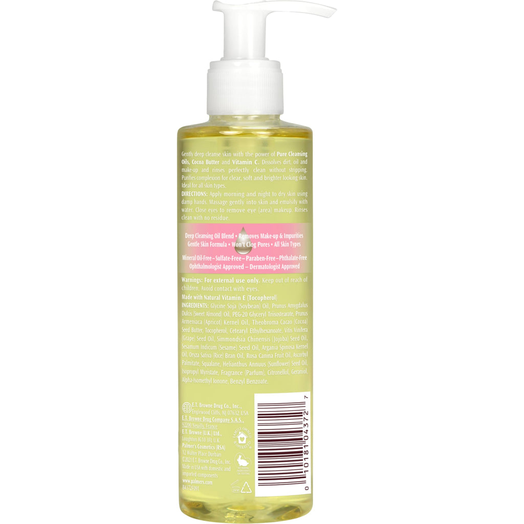 Palmer's Skin Therapy Cleansing Face Wash & Makeup Remover (6.5 Oz)