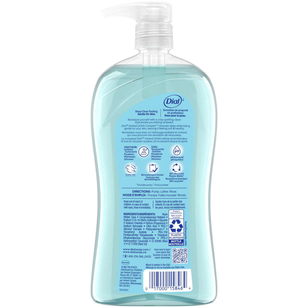 Dial Body Wash, Refresh & Renew Coconut Water, 32 fl oz