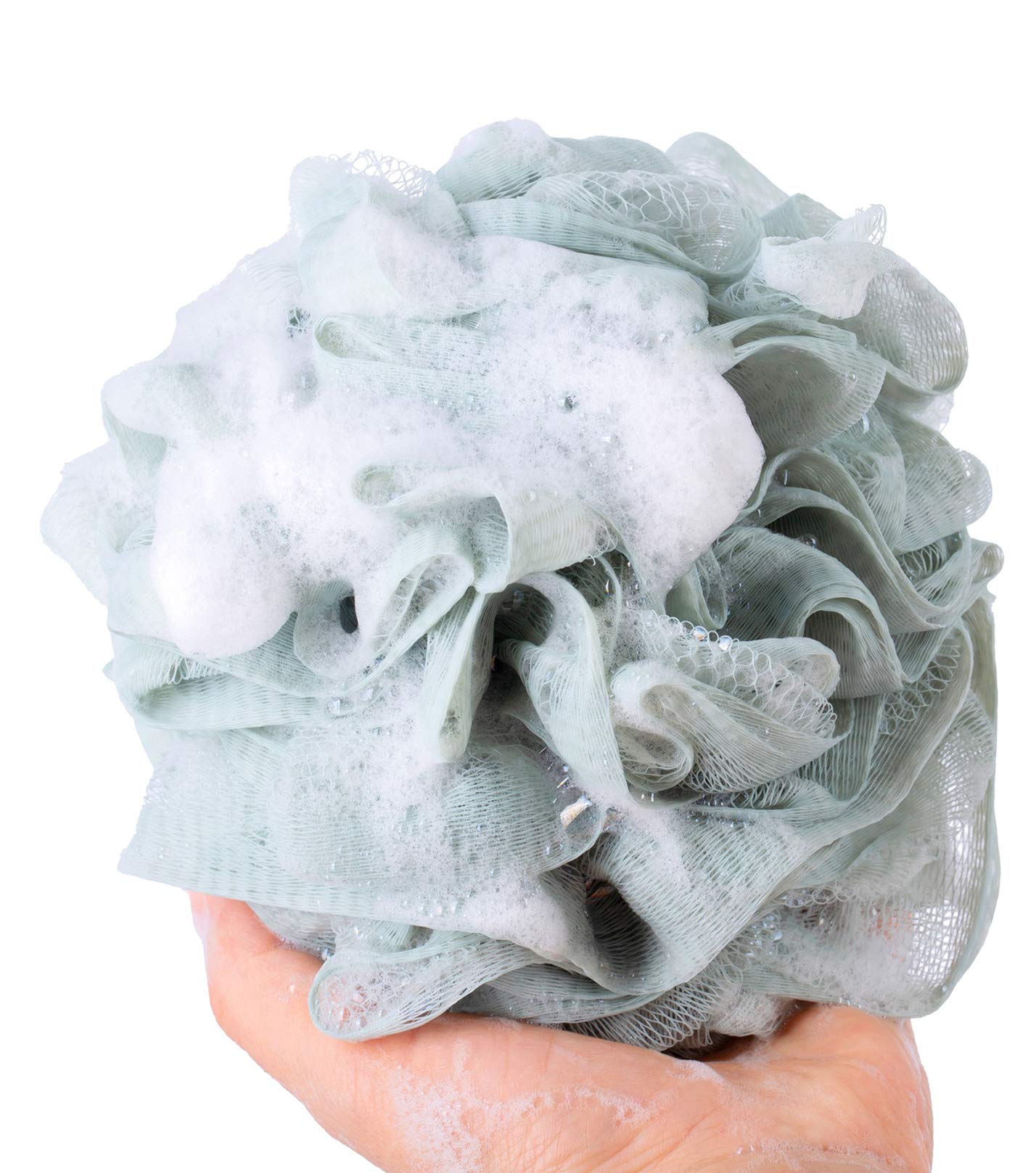 KAKOOI Bath Sponges, Shower Loofah for Body Exfoliation(1 pcs, Gray)
