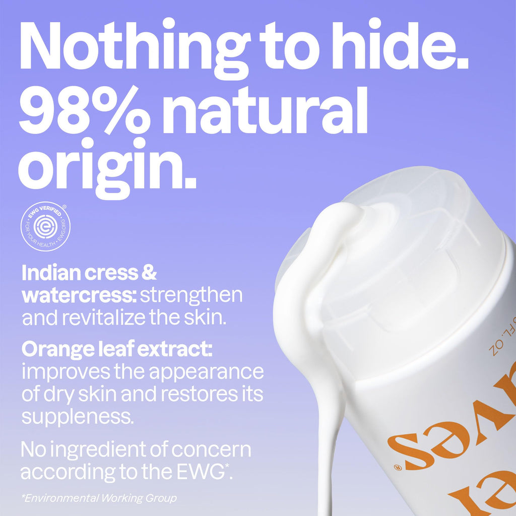 ATTITUDE Body Cream, Moisturizer for Dry Skin, EWG Verified, Vegan & Dermatologist-Tested, Deep Hydration, Orange Blossom & Eucalyptus Scent, 8 Fl Oz (Pack of 6)