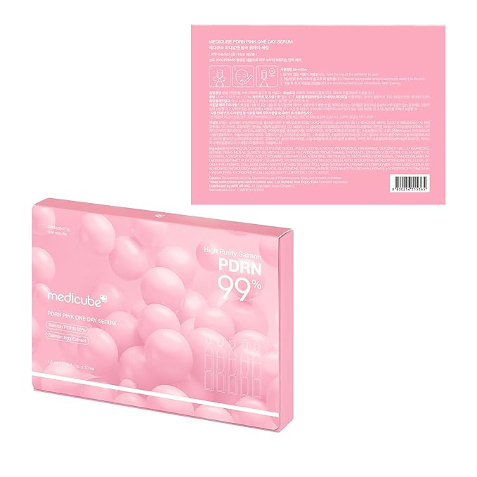 medicube Salmon DNA PDRN Pink One Day Serum