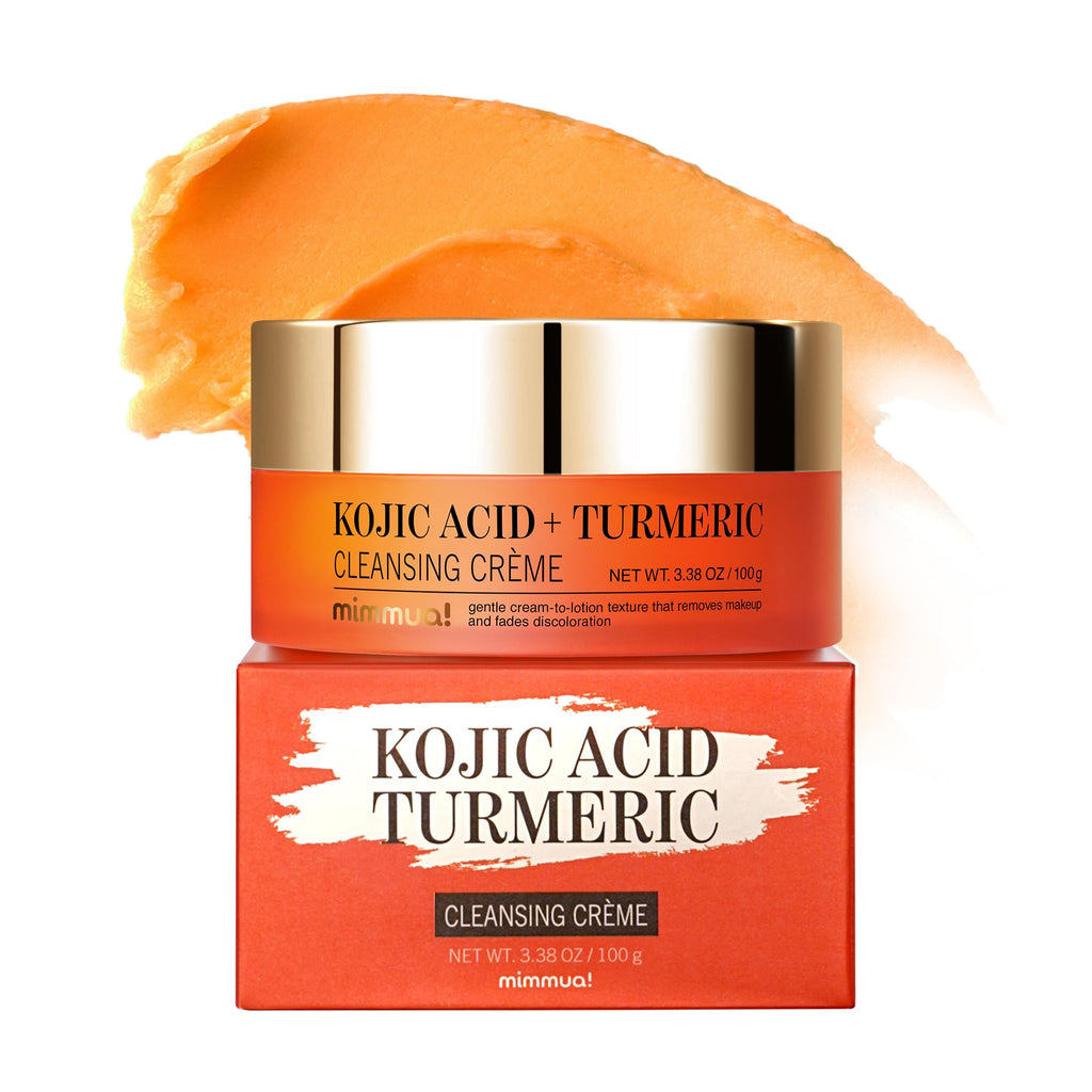 mimmua! Kojic Acid Turmeric Cleansing Cream | Balm to Oil Face Cleanser