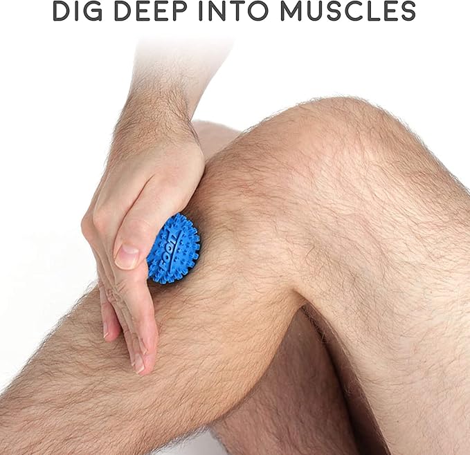 Body Back FSA Eligible Wooden Foot Roller & Foot Star® Massager Ball Bundle - Plantar Fasciitis Relief, Deep Tissue Foot Pain & Arch Massager, Myofascial Release