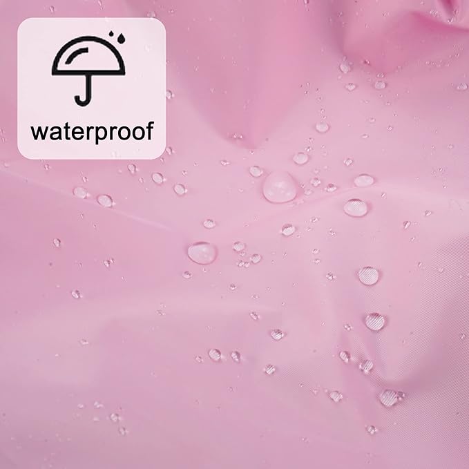 Edoneery Reusable Shower Caps for Women, Waterproof Long Hair Bonnet