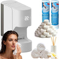 Automatic Hot Towel Dispenser, Hot Face Towel Heater Machine, Hot Towel Dispenser for Bathroom, Upgraded Hot Face Towel Warmer, 5 Second Heating, Compressed Towels (Towel Machine with 20 Towels*1)